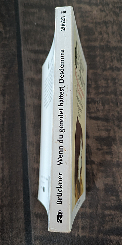 Wenn du geredet hättest, Desdemona